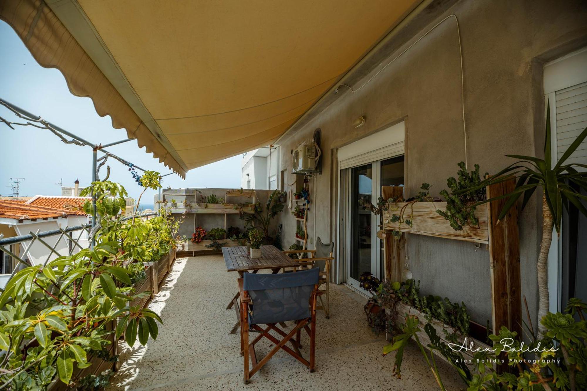 Central Oasis Roof Flat 伊拉克利翁 外观 照片